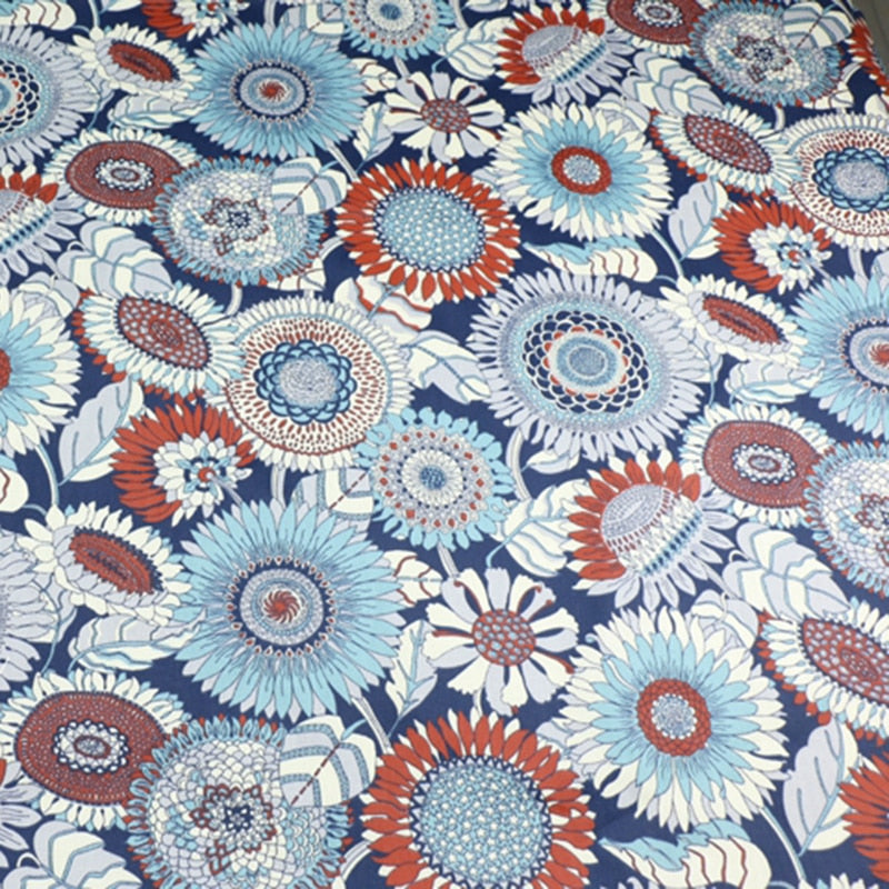 Patterned Twill Cotton Fabric (1/1.5/2 yards)