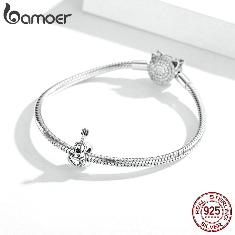 Bamoer Bracelet Retro Guitar Charm