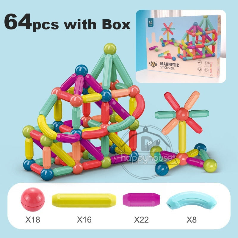 Magnetic Constructor Blocks Set