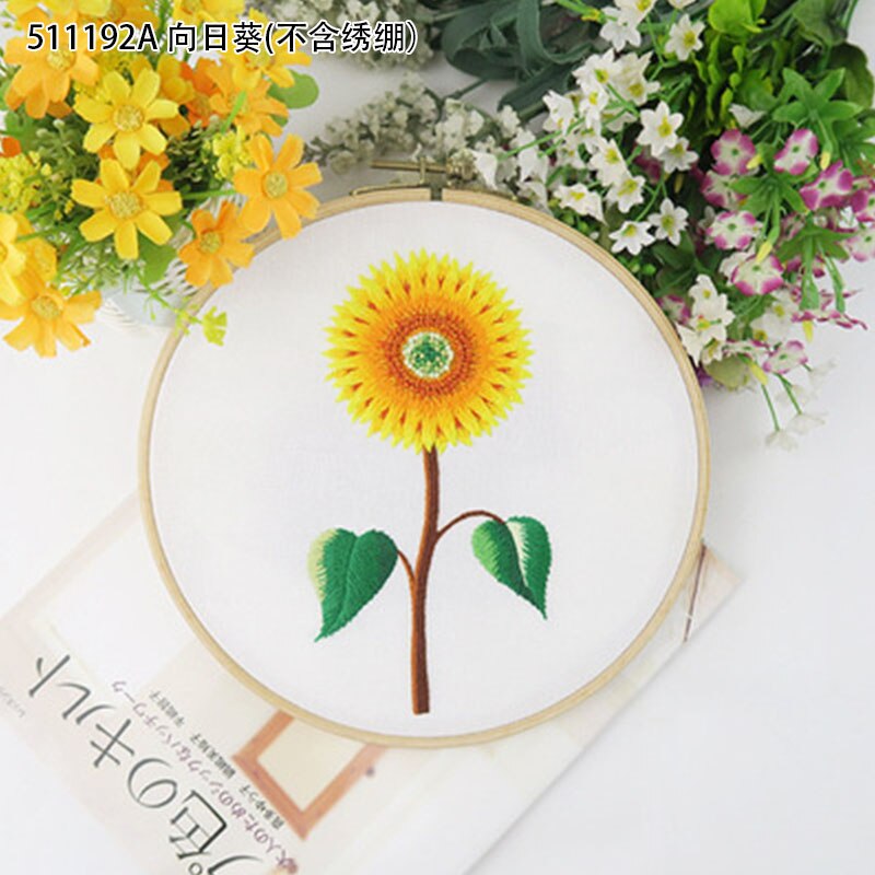 Flower Embroidery Kit