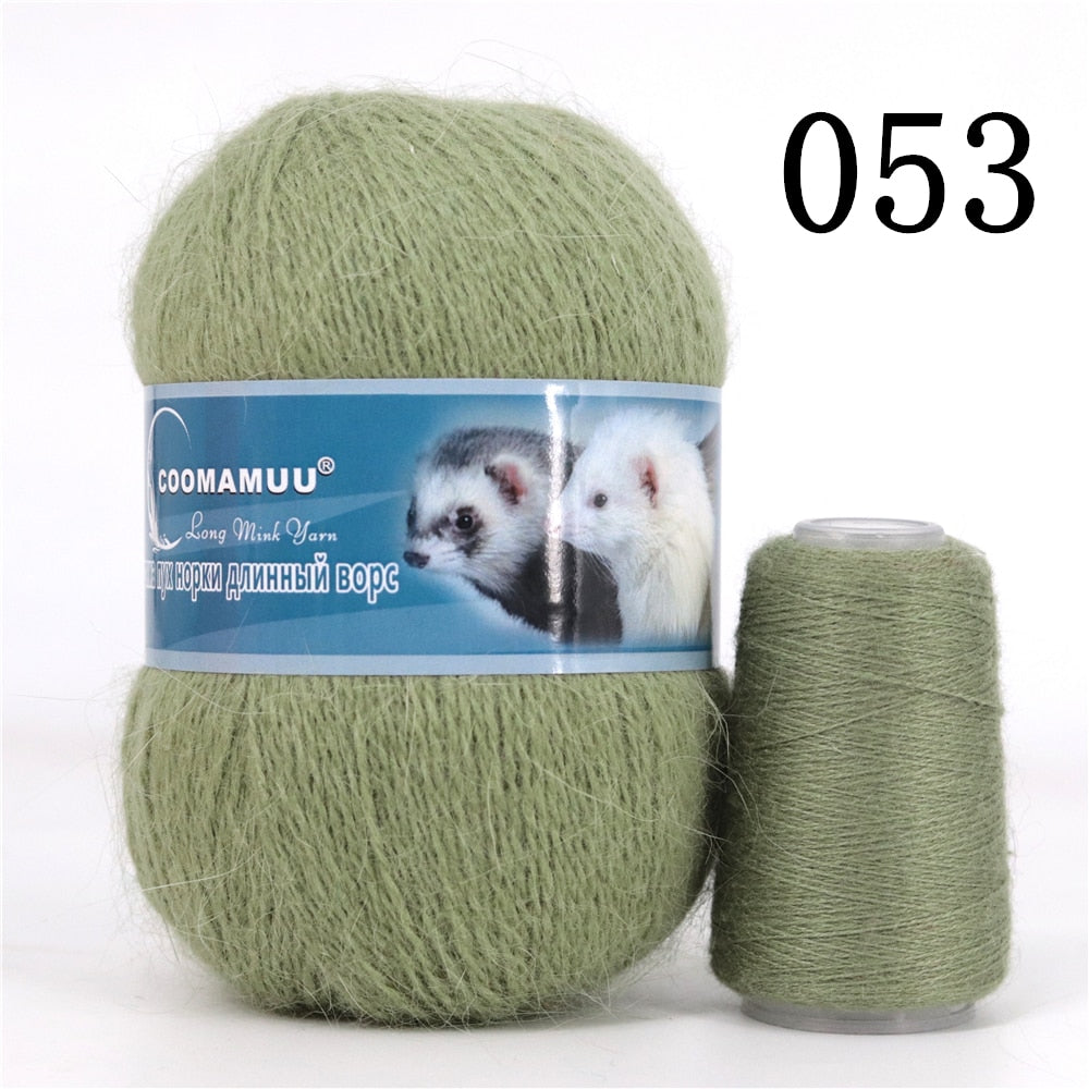 Plush Mink Cashmere Yarn Anti-pilling Fine Quality