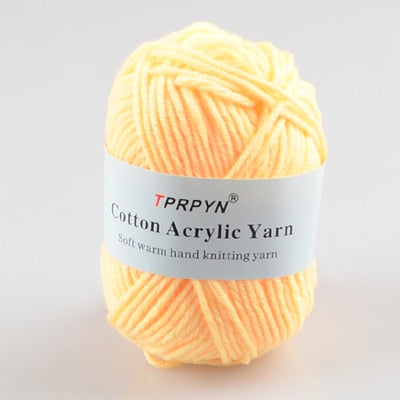 Cotton Blended Worsted Yarn