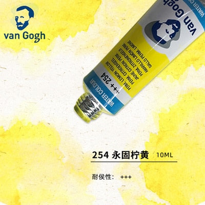 Van Gogh Watercolor Paint Tube (10ml tube, 24 color selctions)