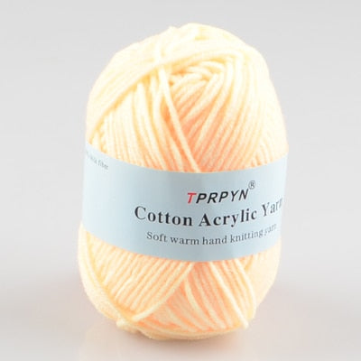 Cotton Blended Worsted Yarn