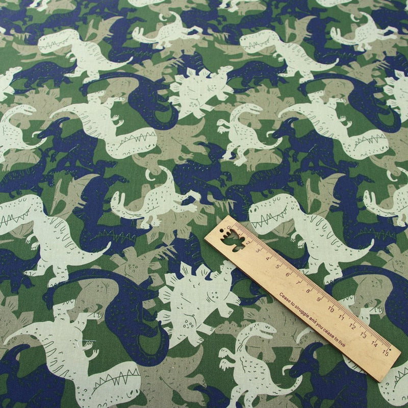 Patterned Twill Cotton Fabric (1/1.5/2 yards)