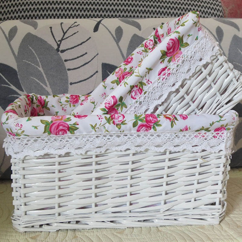 Handmade Rattan Storage Baskets