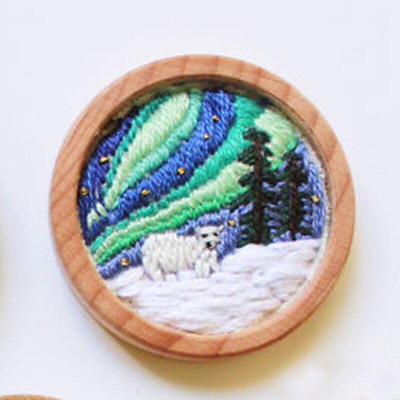 Mini Flower/Landscape Embroidery Kit