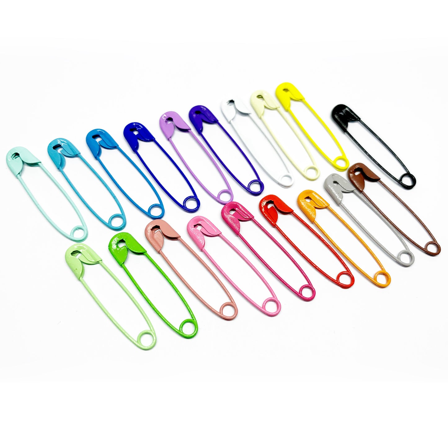 100pcs Colorful Safety Pins