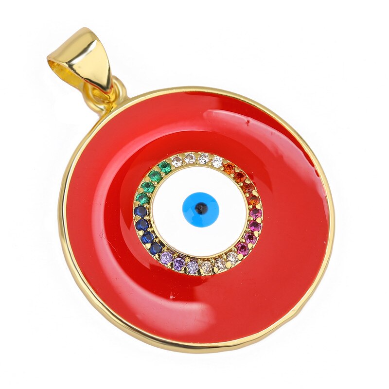 Enamel Charm Pendant (style option)