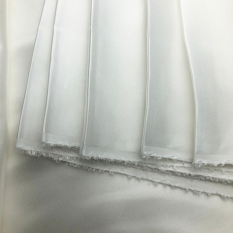 1 Meter 100% Natural Undyed White Satin