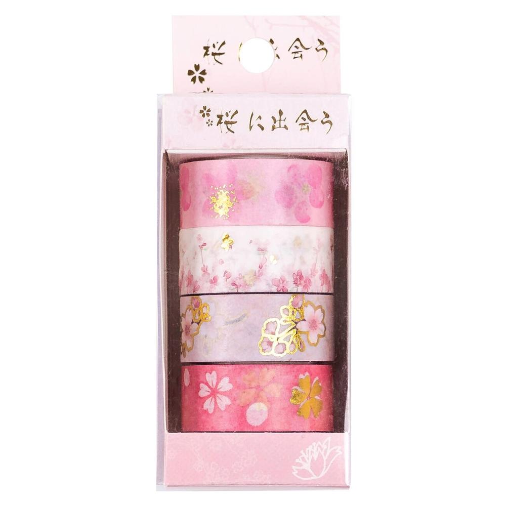 Decorative Starry Sky Tape (4 rolls/pack, style options)