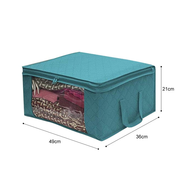 Quilt Storage Bag With Lid