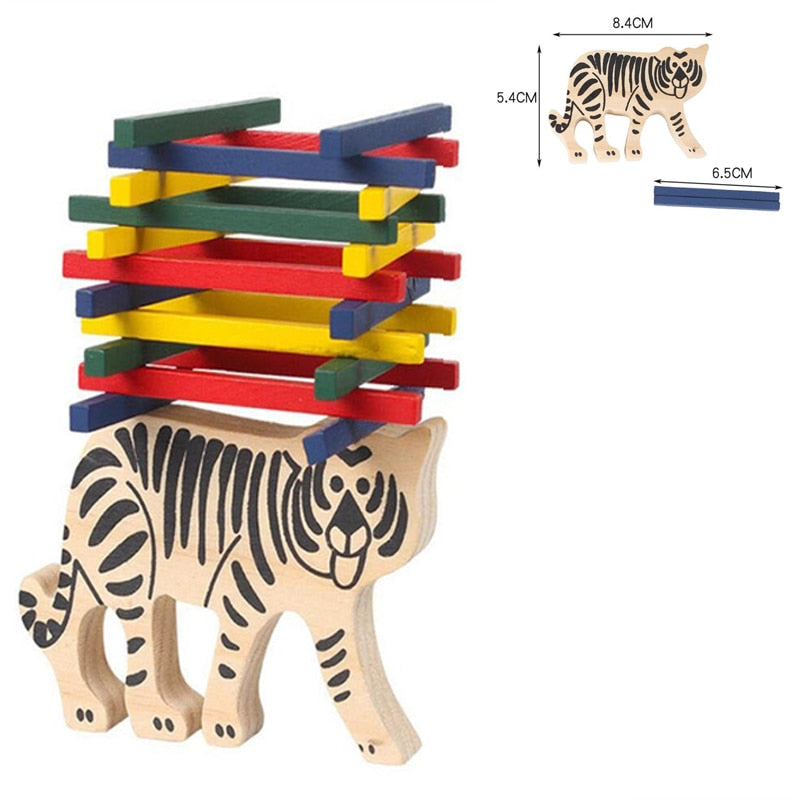 Montessori Wooden Balance Blocks