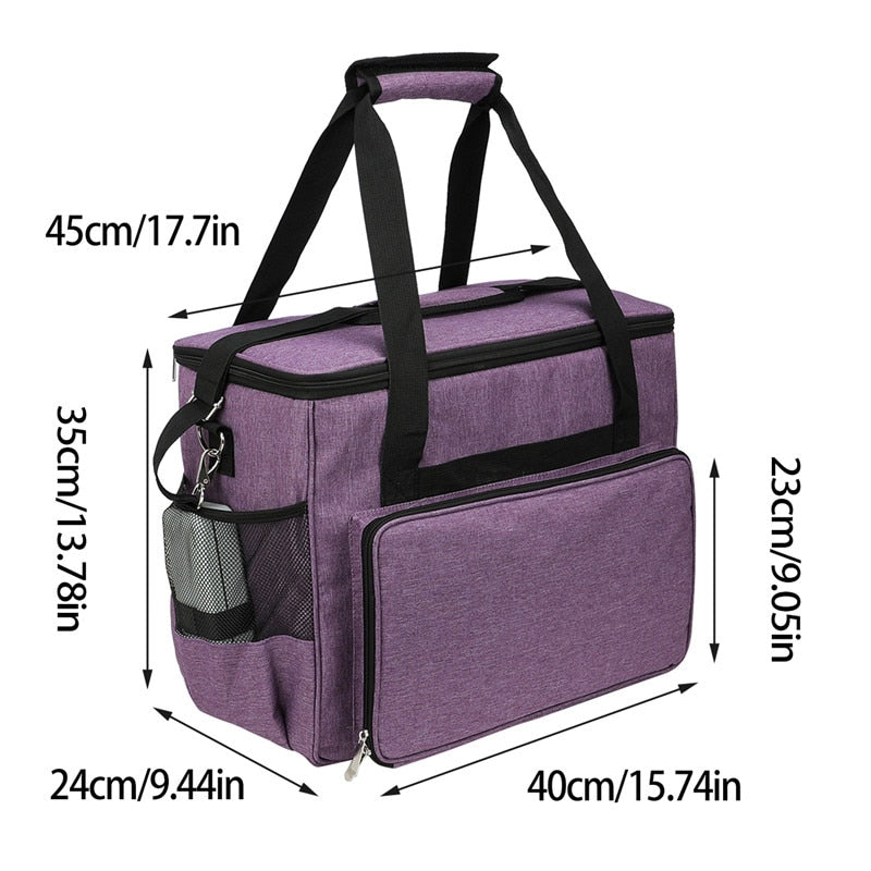 Large Capacity Sewing Machine Storage Bag Tote