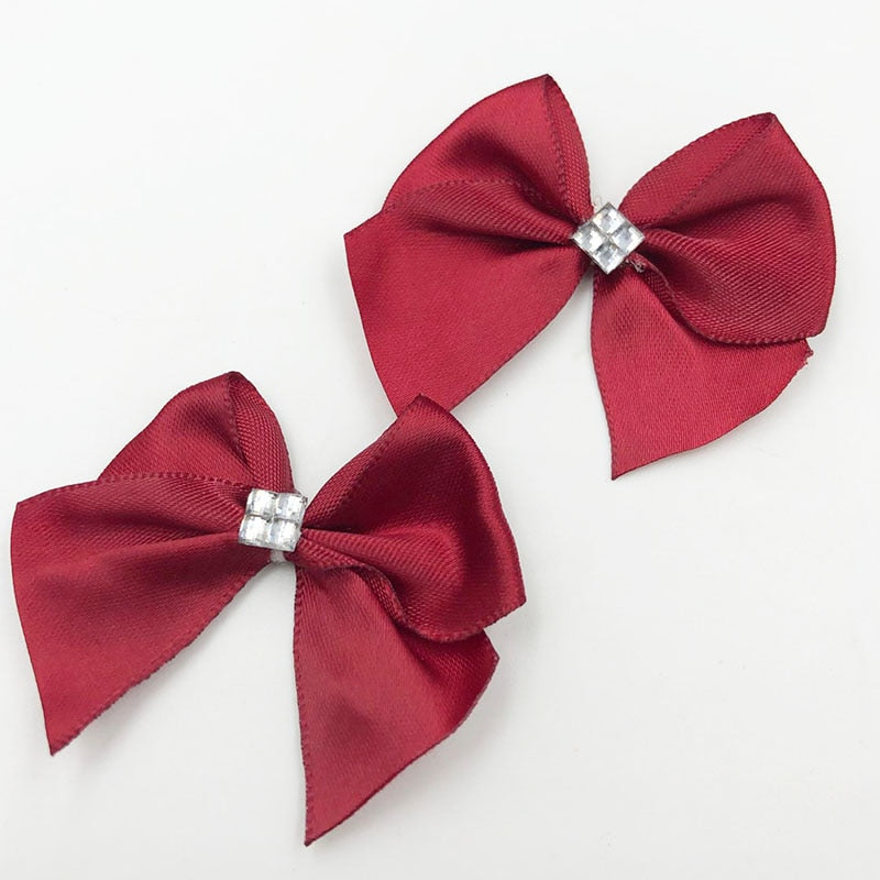 40PC Ribbon Bow Appliques