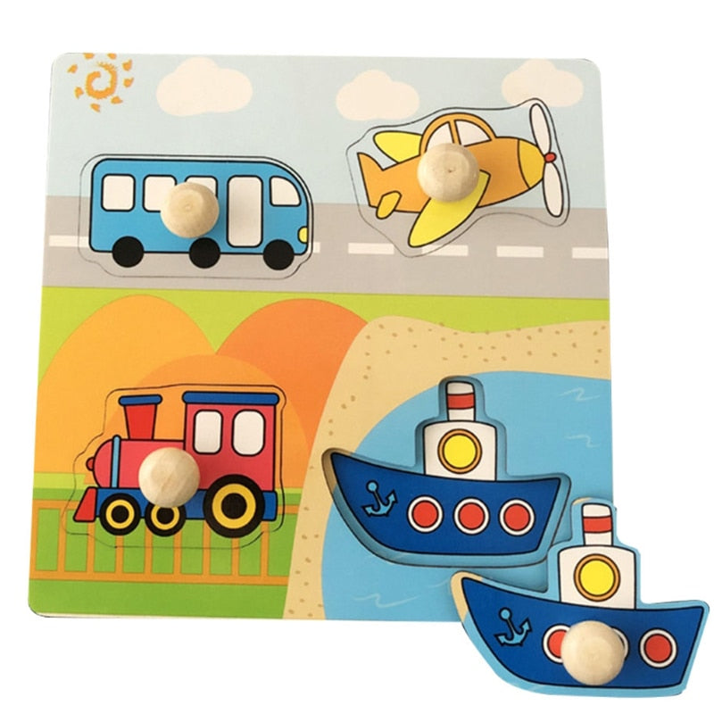 Montessori Wooden Puzzles