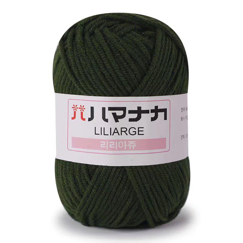 Soft Milk Cotton Knitting Yarn Anti-Pilling High Quality