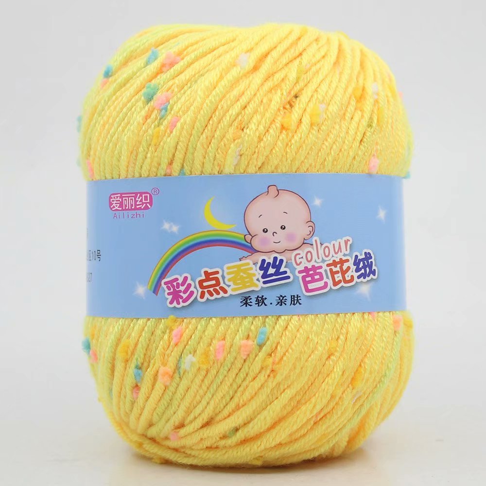 Baby Cashmere Cotton Dot Yarn