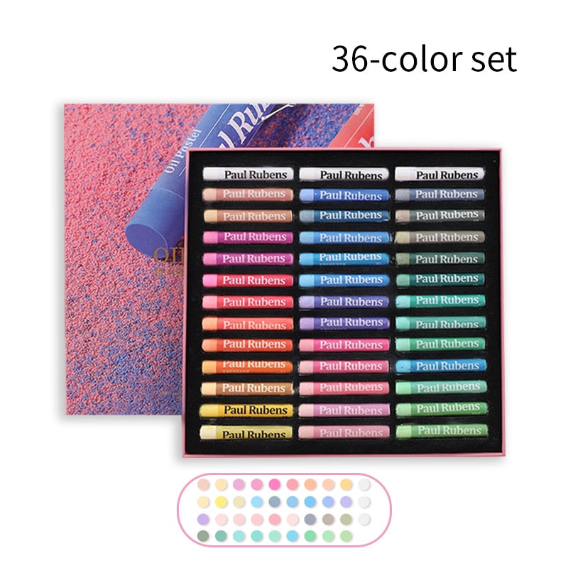 Professional Pastel Set (standard/oil/macaron/glitter) Can Include Paper