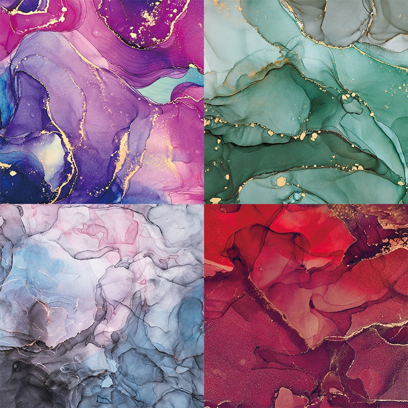 Colorful Dreamlike Scrapbook Paper (15x15cm, 12 or 24 sheets)