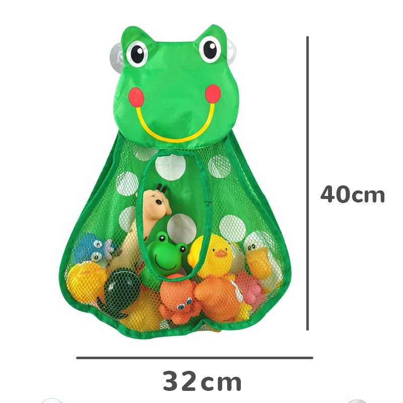 Cute Animals Bath Tub Toys Storage Mesh Net