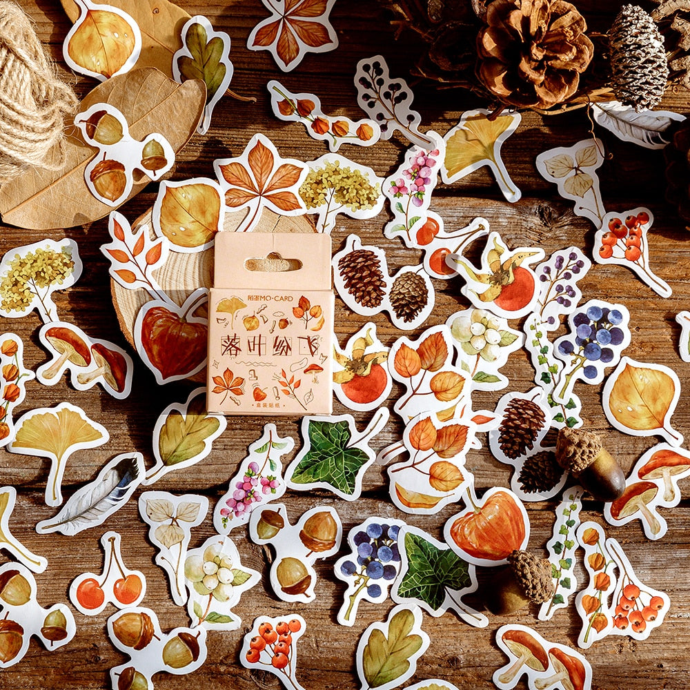 Vintage Stickers (46/pack, style options)