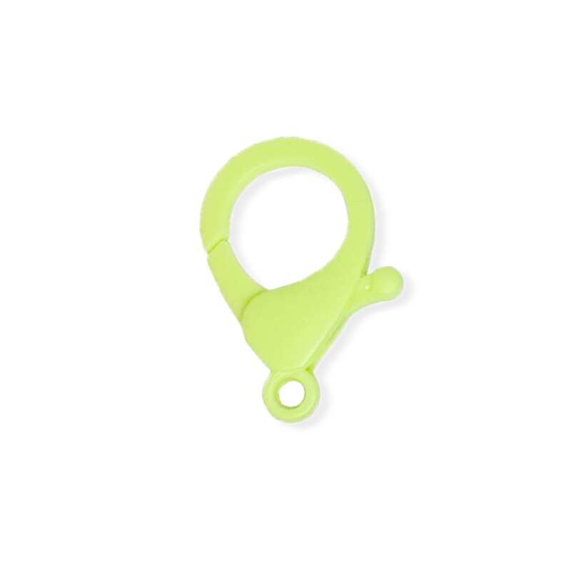 Plastic Lobster Clasp Hooks (30/pack, color options)