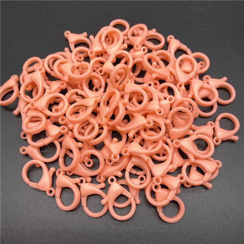 10Pcs 26mm Plastic Lobster Clasp Hooks