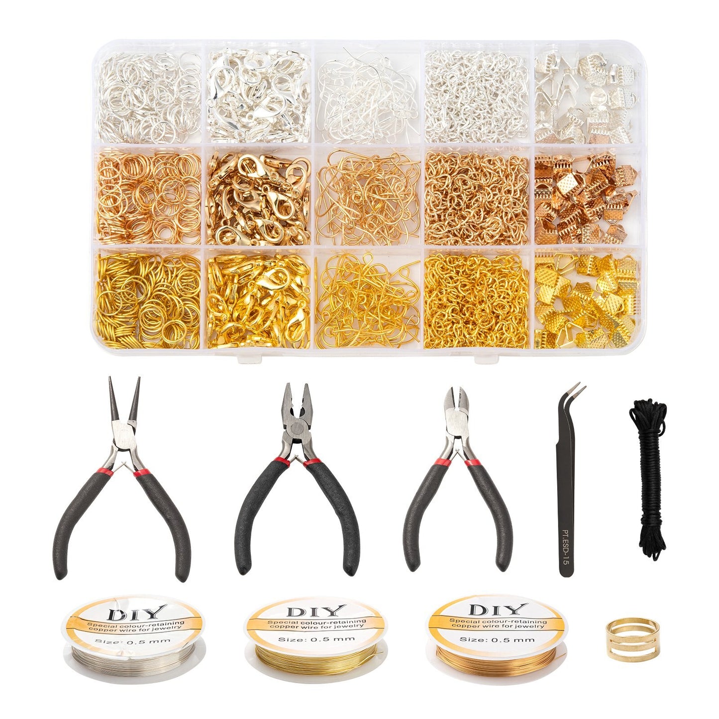 Jewelry Making Tool Kit (color and style options)