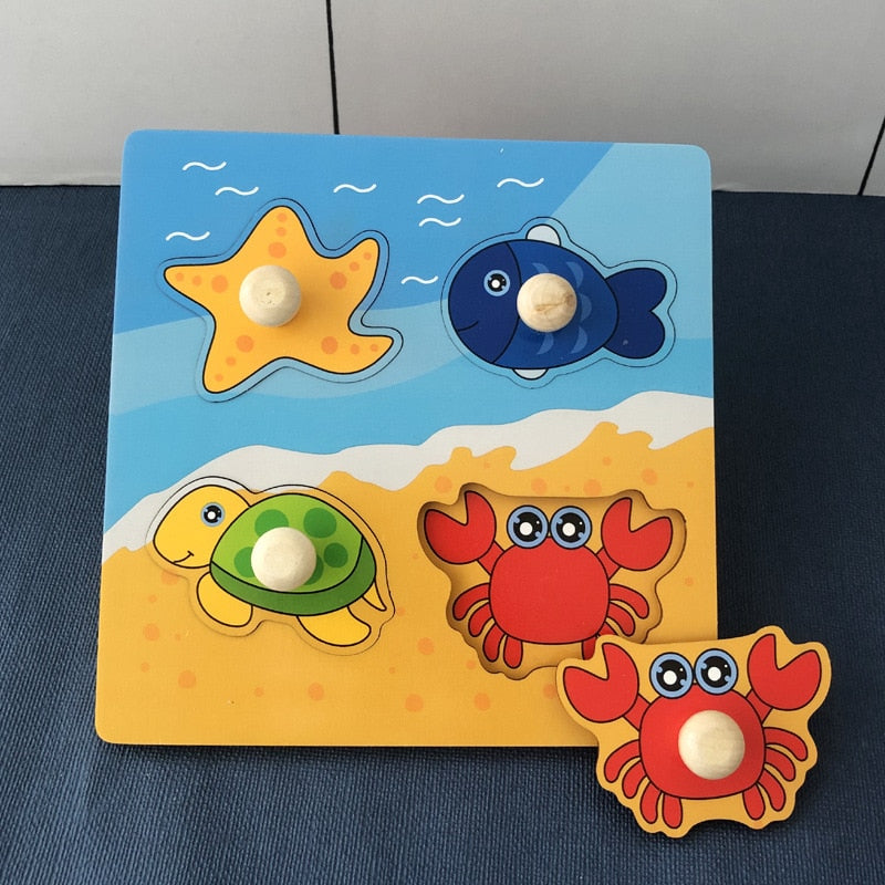 Montessori Wooden Puzzle