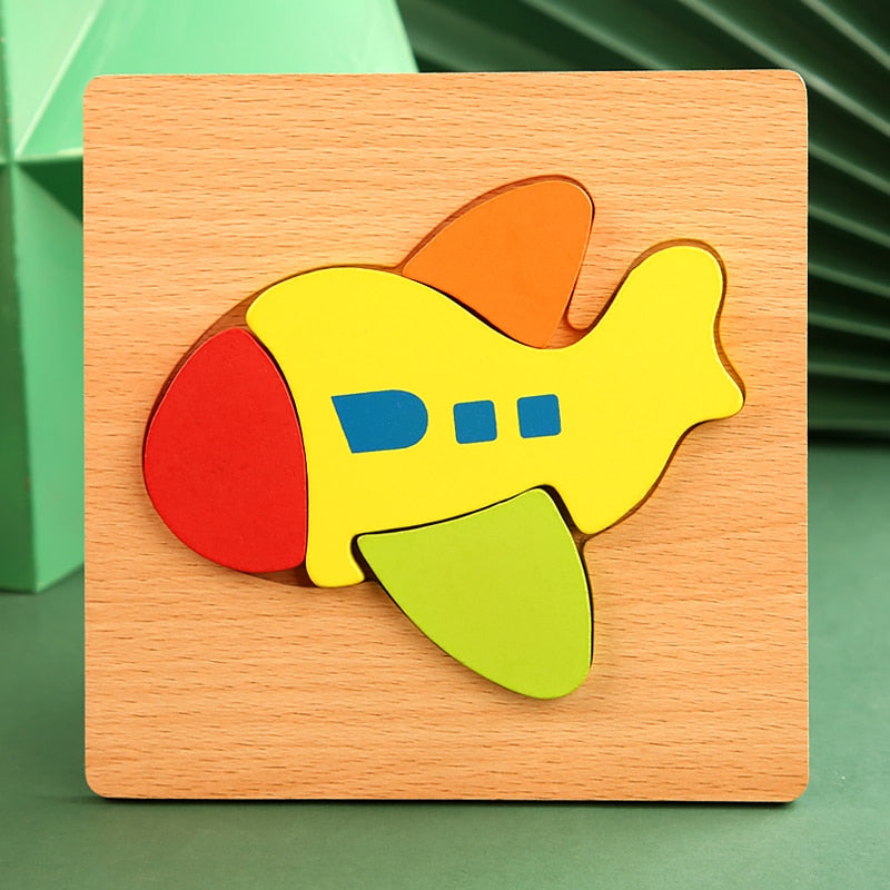 Montessori Wooden Puzzles