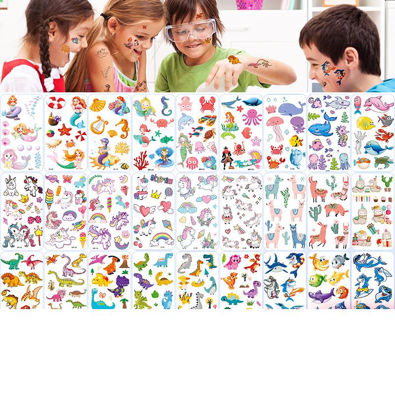 10 Pack Fake Tattoo Stickers