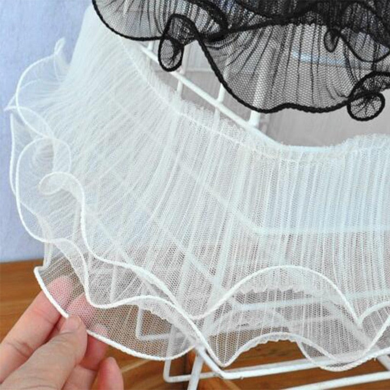 Embroidery Flower Tulle Lace Fabric