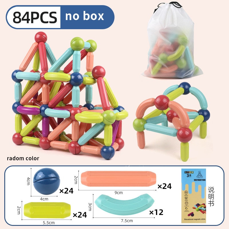 Magnetic Constructor Blocks Set