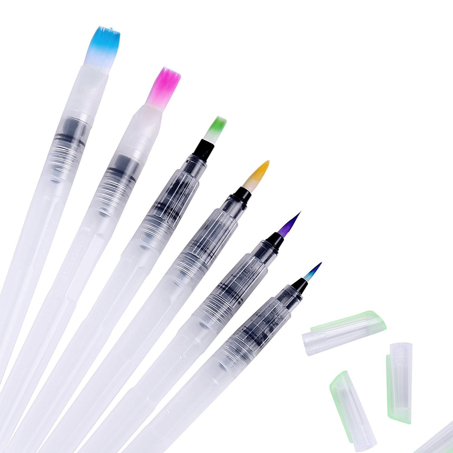 Refillable Watercolor Paint Brush (3 or 6/pack)