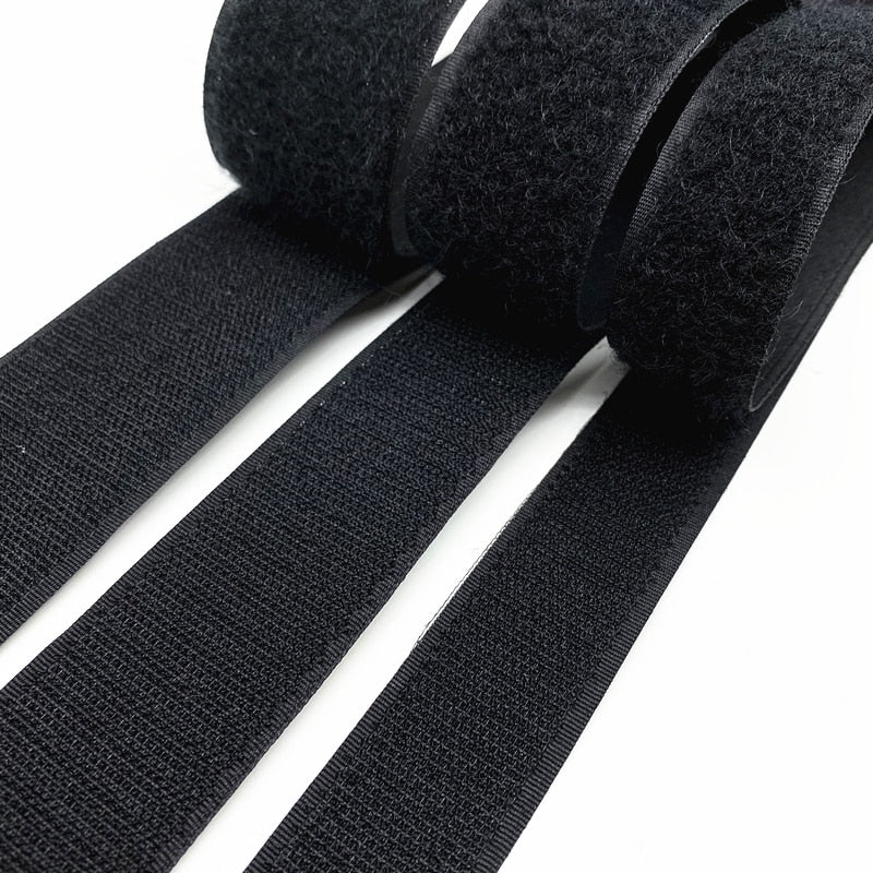 Black or White Velcro Fastener (1 yard per pair, 15-50mm thick)