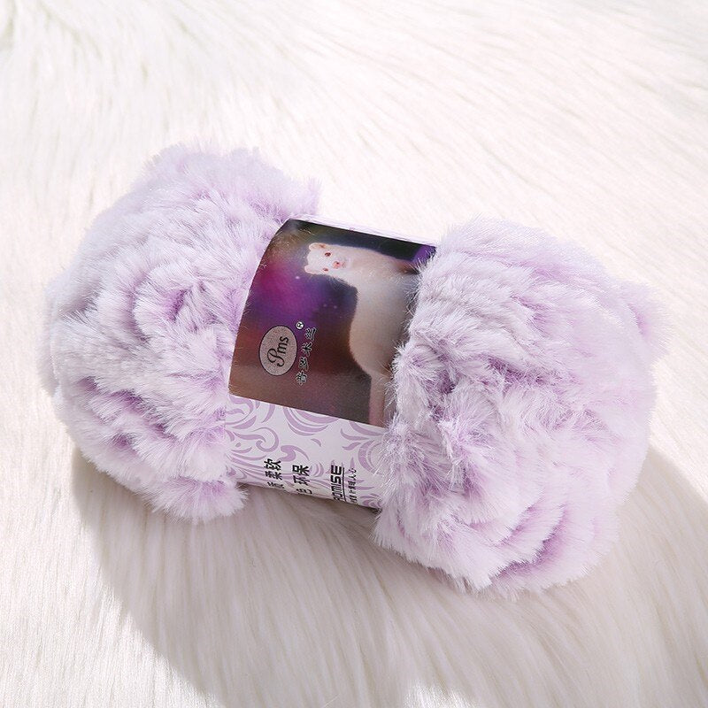 Faux Fur Mohair Cashmere Wool Yarn