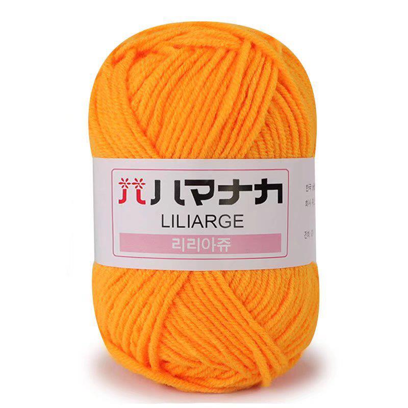 Soft Milk Cotton Knitting Yarn Anti-Pilling High Quality