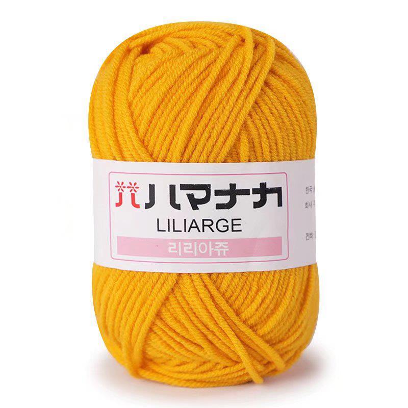 Soft Milk Cotton Knitting Yarn Anti-Pilling High Quality