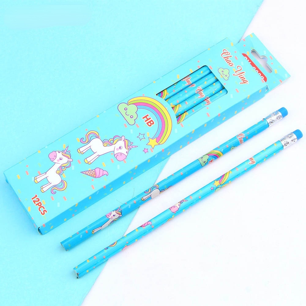 Cute Unicorn Pencil (12/set)