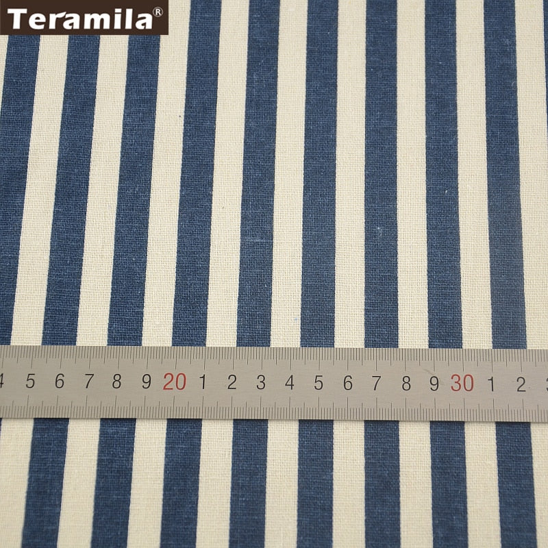 Zakka Words Cotton Linen Fabric