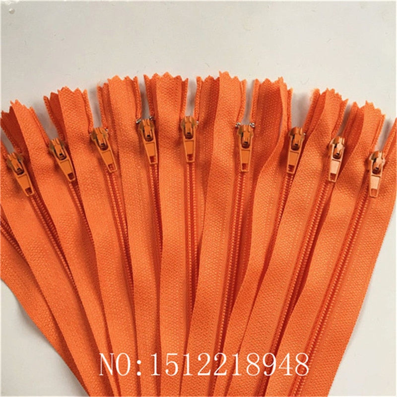 Nylon Zippers (10/pack, 20-60cm)