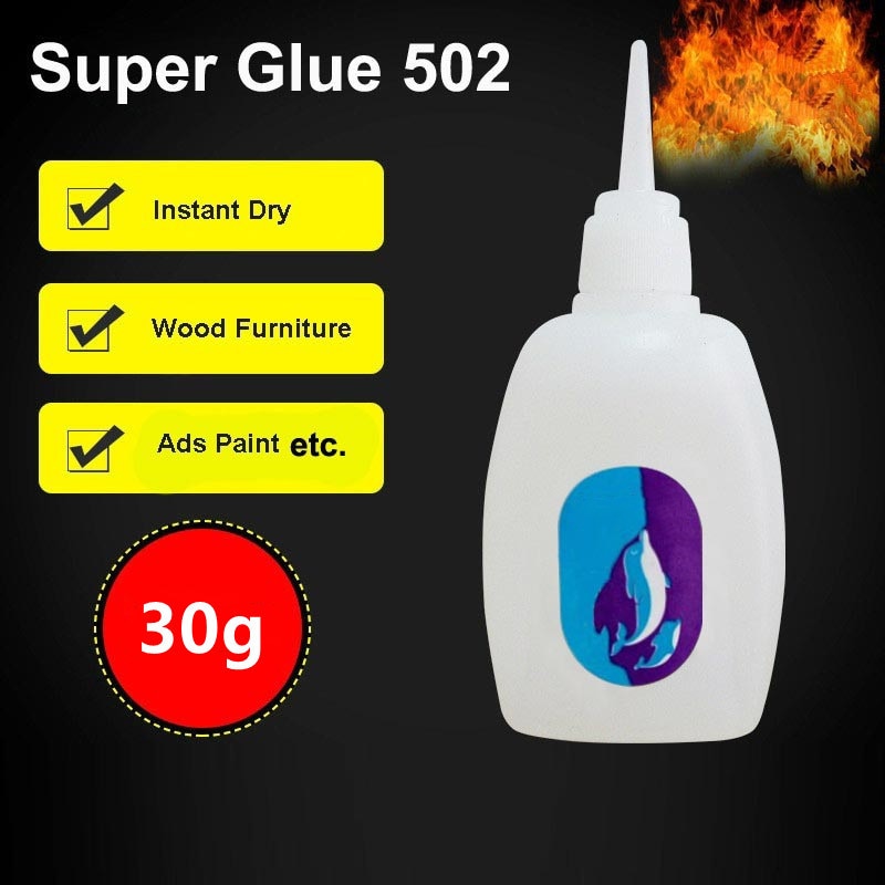 Quick-drying Super Glue (1 or 2 bottle)