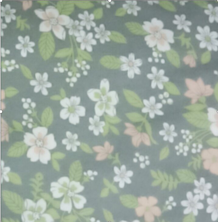 Floral and Patterned Cotton Fabric 50x80cm