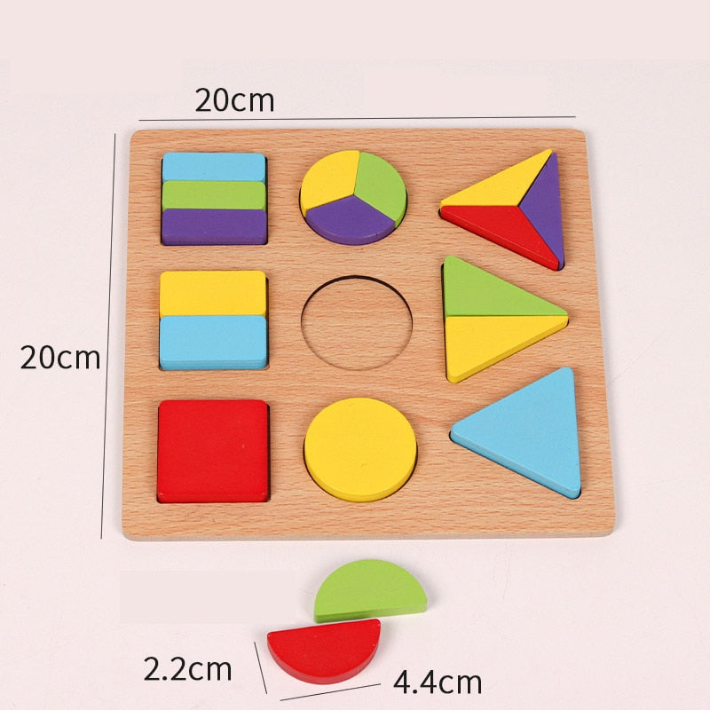 Montessori Wooden Puzzle