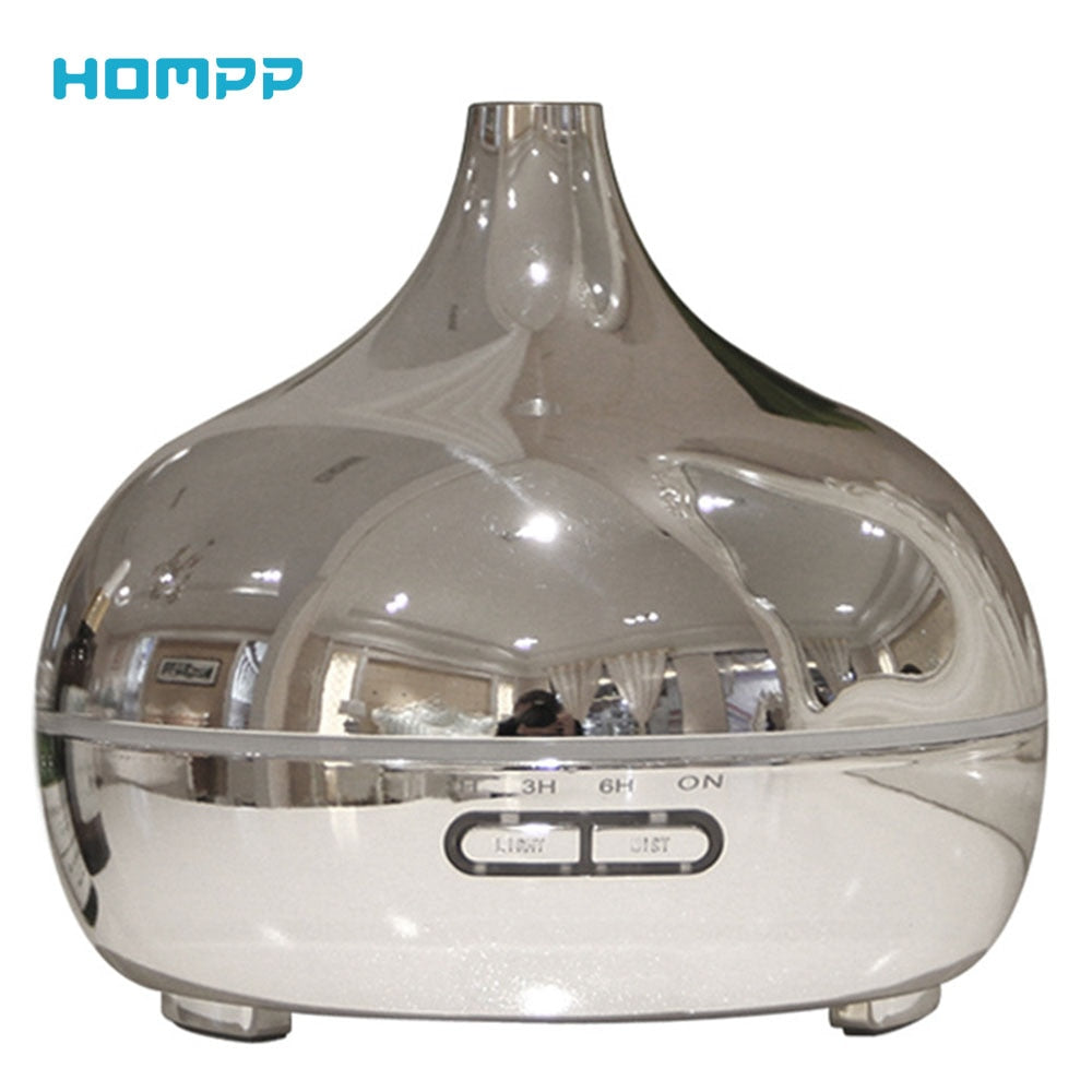 300ml Ultrasonic Dual Humidifier/Oil Diffuser, 7 LED Light Display, BPA Free