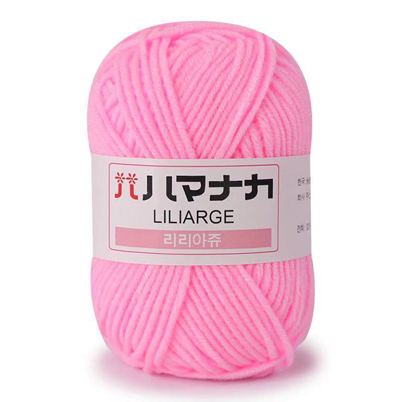 Soft Milk Cotton Knitting Yarn Anti-Pilling High Quality