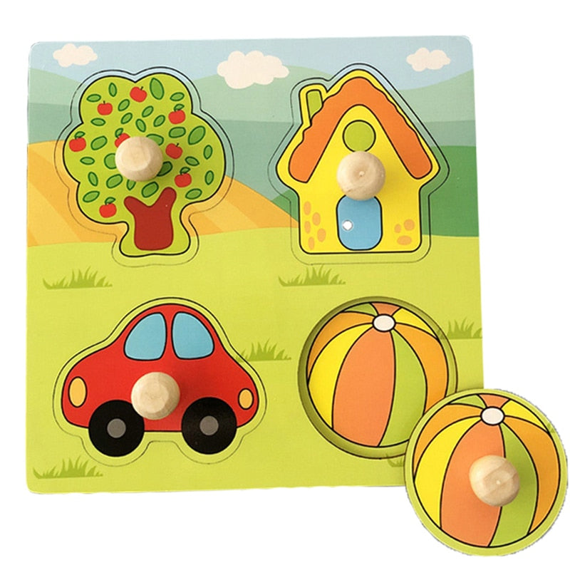 Montessori Wooden Puzzles