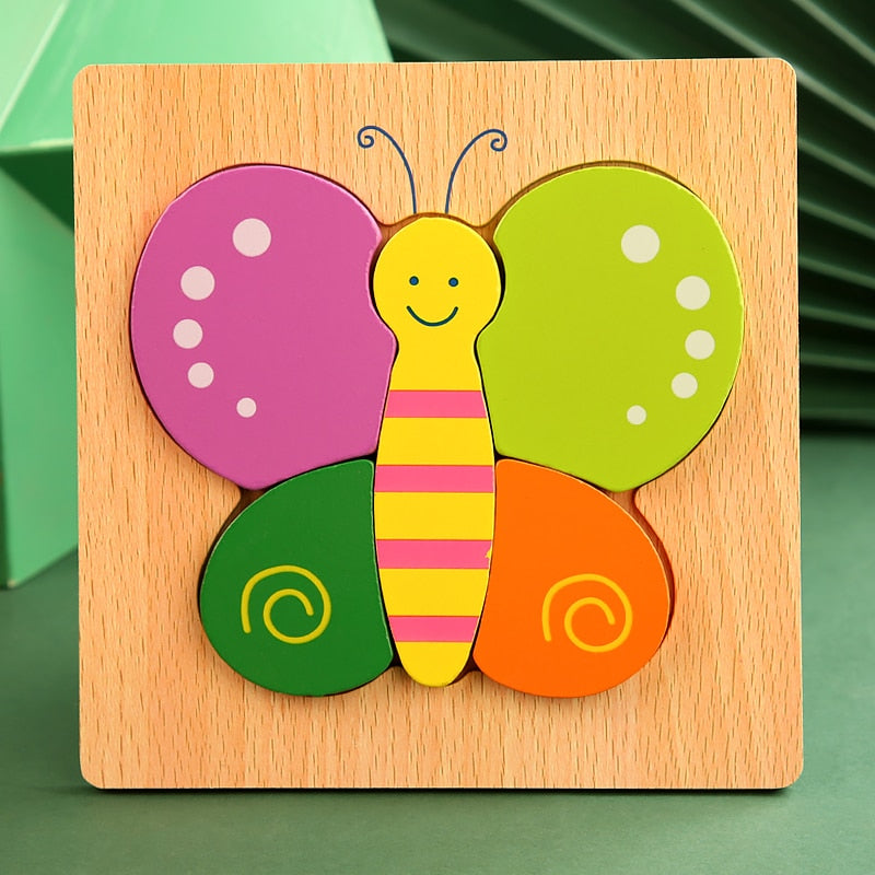 Montessori Wooden Puzzles