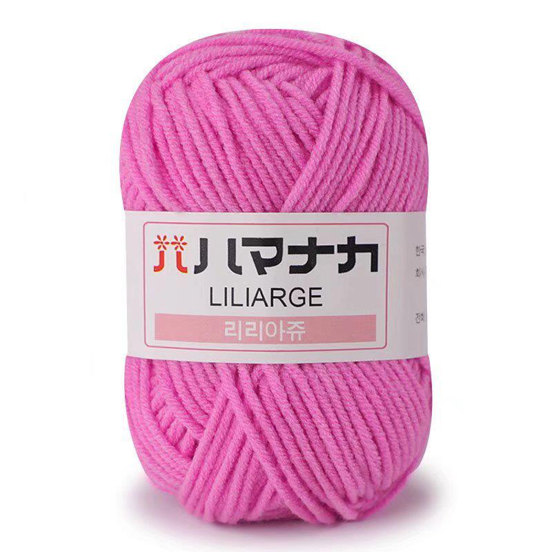 Soft Milk Cotton Knitting Yarn Anti-Pilling High Quality